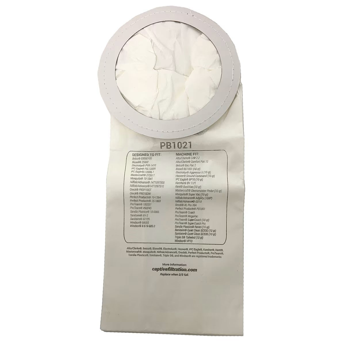 Aftermarket Windsor 86198850 | Vacuum Bags | 10QT | 10pk