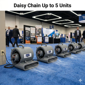 Diamond Air Mover, 1/3HP, 2,000 CFM, 2.9 AMPs, Stackable, Daisychain, 1 Year Warranty, 571800