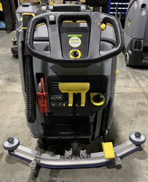 Refurbished, Karcher BD 80/100 W Bp Classic, Walk Behind Floor Scrubber, 32", 26 Gallon, Battery, Walk Behind, Self Propel, Disk, 6/1/1 Warranty