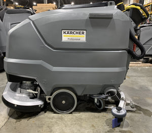 Refurbished, Karcher BD 80/100 W Bp Classic, Walk Behind Floor Scrubber, 32", 26 Gallon, Battery, Walk Behind, Self Propel, Disk, 6/1/1 Warranty