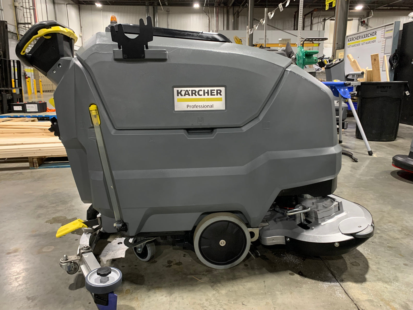 Refurbished, Karcher BD 80/100 W Bp Classic, Walk Behind Floor Scrubber, 32", 26 Gallon, Battery, Walk Behind, Self Propel, Disk, 3/1/1 Warranty