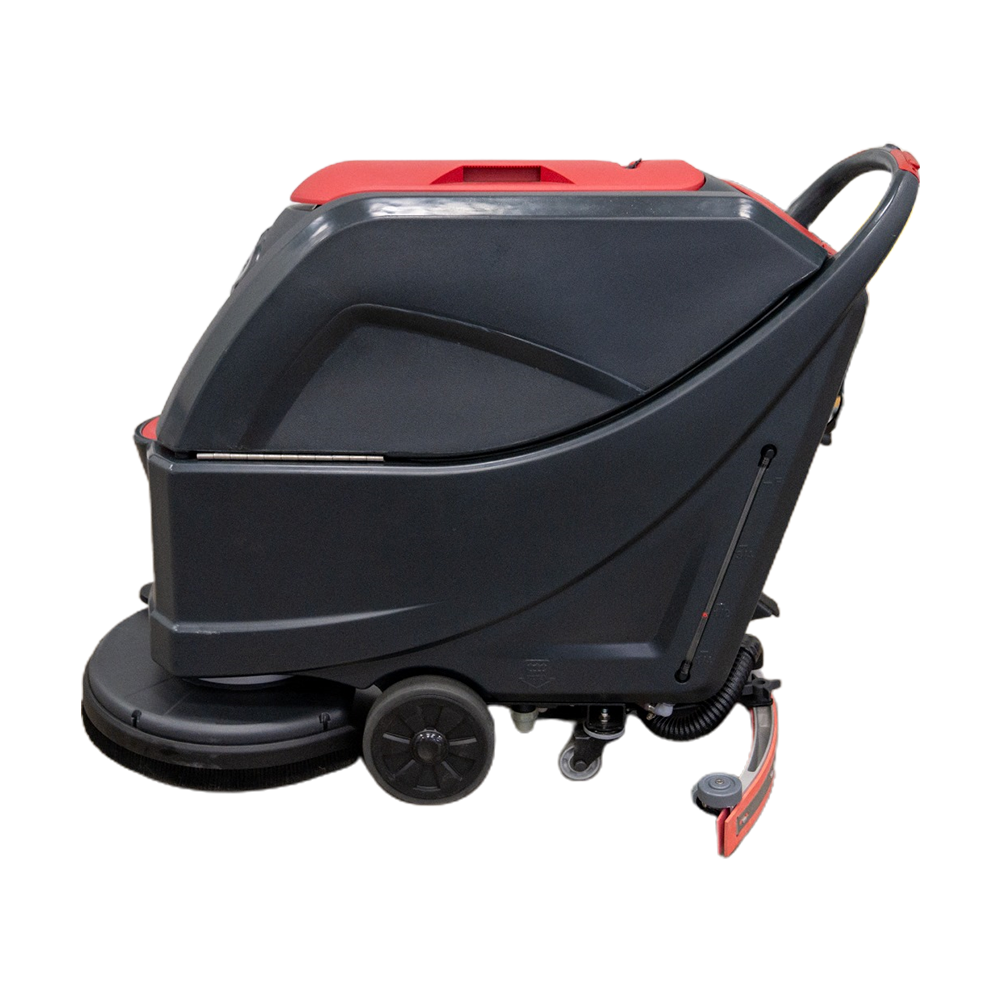 Walk Behind Floor Scrubber, 20", 16 Gallon, Battery, Pad Assist, Disk, 3/3/1/1 Warranty