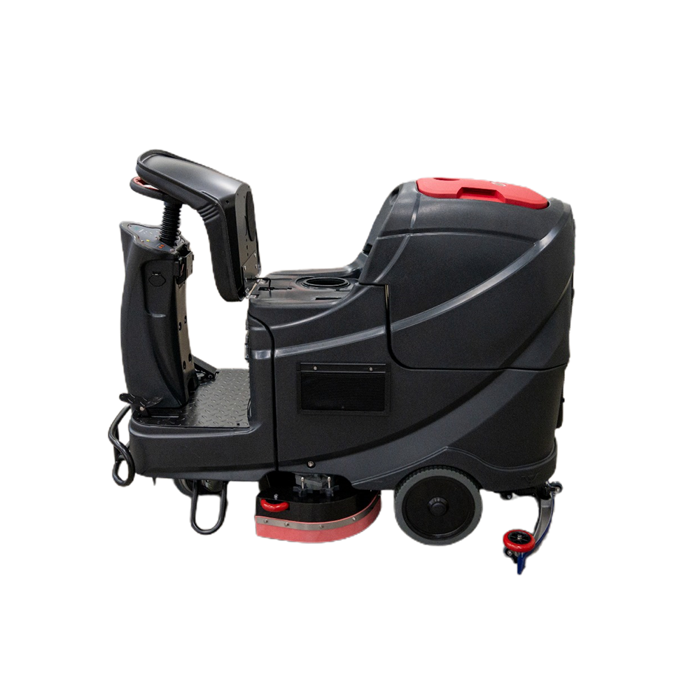 Rider Floor Scrubber, 28", 31 Gallon, Battery, Disk, 3/3/1/1 Warranty