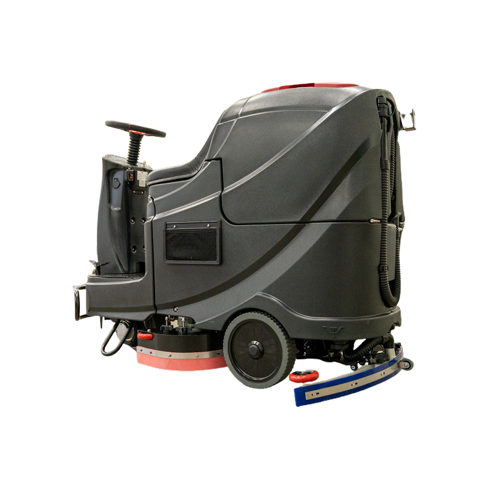 Rider Floor Scrubber, 28", 31 Gallon, Battery, Disk, 3/3/1/1 Warranty