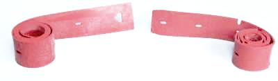 Red gum squeegee blade kit. Fits Clarke SA40 and Nilfisk Advance SC1500 Fits Nilfisk Advance 56104483 (alt # 56104483)