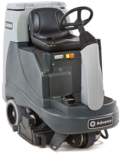 Advance ES4000, Carpet Extractor, 28 Gallon, 28", Ride On, Battery, 3 Year Warranty