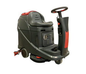 Rider Floor Scrubber, 20", 22 Gallon, Battery, Disk, 3/3/1/1 Warranty