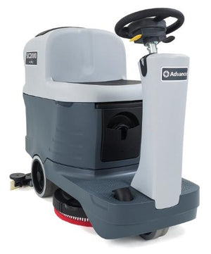Advance SC2000 20D, Rider Floor Scrubber, 20", 18.5 Gallon, Battery, Disk, 3 Year Warranty
