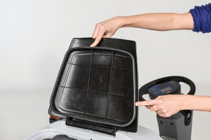 Advance SC2000 20D, Rider Floor Scrubber, 20", 18.5 Gallon, Battery, Disk, 3 Year Warranty