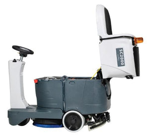 Advance SC2000 20D, Rider Floor Scrubber, 20", 18.5 Gallon, Battery, Disk, 3 Year Warranty