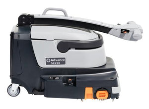 Advance SC250, Floor Sweeper-Scrubber, 13", 1.6 Gallon, Brush Assisted, Lithium, Cylindrical, 3 Year Warranty