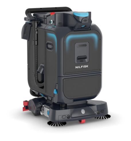 Advance SC25 2D Lidar, Robotic Walk Behind Floor Scrubber, 14.3", 6.3 Gallons, Cylindrical, Battery, Includes Deployment