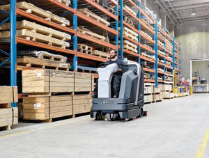 Nilfisk SC6000, Rider Floor Scrubber, 34", 50 Gallon, Disc, Battery, 3 Year Warranty