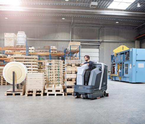 Nilfisk SC6000, Rider Floor Scrubber, 34", 50 Gallon, Disc, Battery, 3 Year Warranty