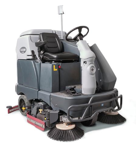 Advance SC6500, Rider Floor Scrubber, 48" Cylindrical, 70 Gallon, Battery, 3 Year Warranty