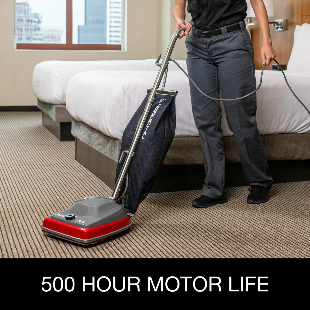 Sanitaire TRADITION Upright Vacuum SC679K – 12″ 5‑Amp Commercial Vacuum