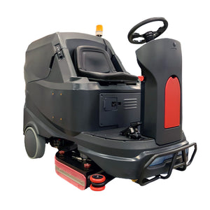 Large Facility Floor Care Package: Ride-On Scrubber, Wide Area Vacuum, Wet/Dry Vacuum, Pads & Cleaner