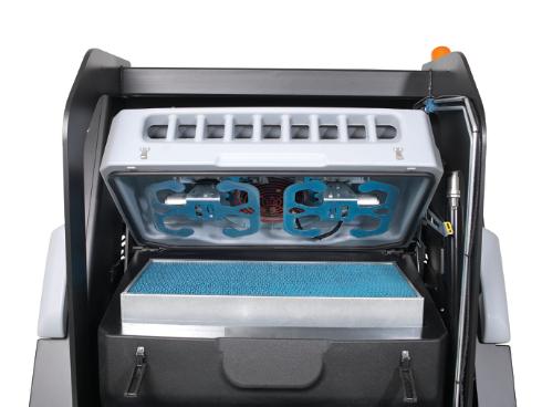 Advance SW5500, Rider Floor Sweeper, 60", 40 Gallon, Battery, 3 Year Warranty