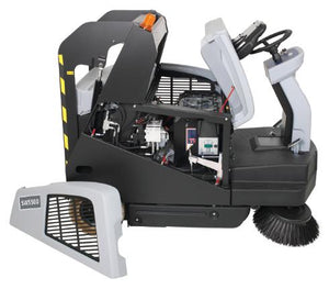 Advance SW5500, Rider Floor Sweeper, 60", 40 Gallon, Battery, 3 Year Warranty