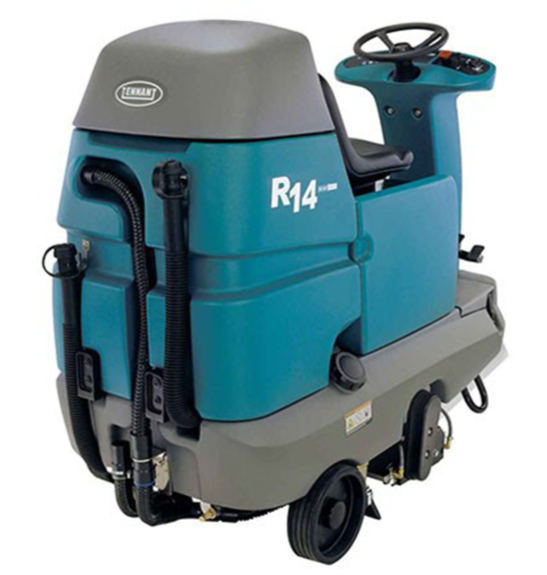 Refurbished, Tennant R14, Carpet Extractor, 28", 28 Gallon, Ride On, Self Contained, Battery, 3/1/1 Warranty