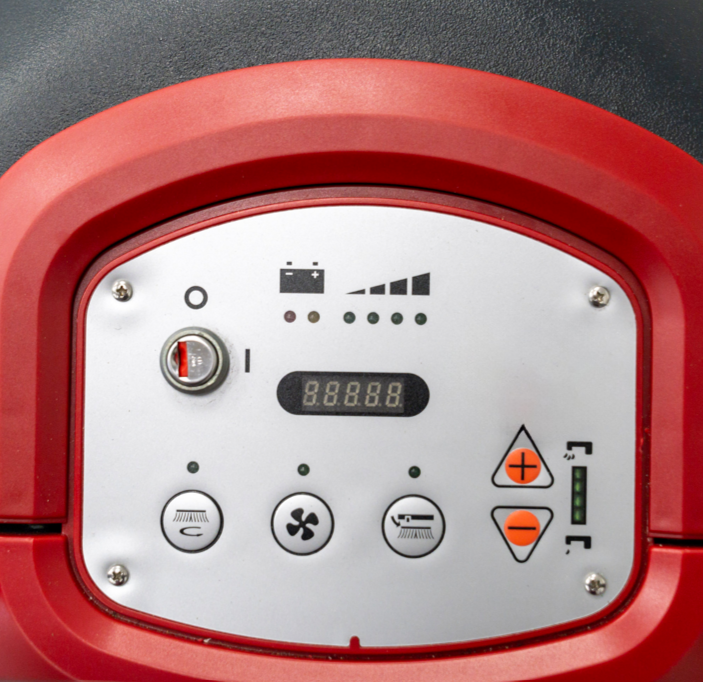 Walk Behind Floor Scrubber, 20", 16 Gallon, Battery, Pad Assist, Disk, 3/3/1/1 Warranty