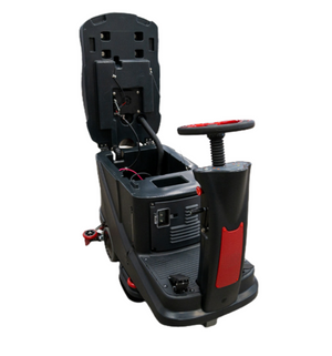 Rider Floor Scrubber, 20", 22 Gallon, Battery, Disk, 3/3/1/1 Warranty