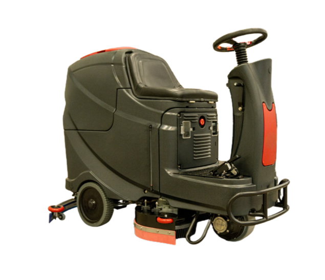 Rider Floor Scrubber, 28", 31 Gallon, Battery, Disk, 3/3/1/1 Warranty