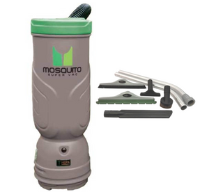 Mosquito Construction-HEPA, Backpack Vacuum, 6QT or 10QT, With or Without Tool Kit, 7 Year Warranty