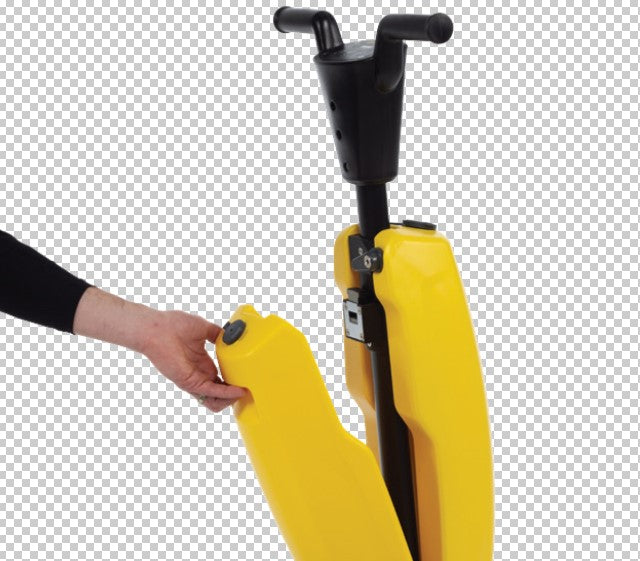 Tornado Mop Microburst, Walk Behind Floor Scrubber, 17.5", 1.3 Gallon, Lithium, Disk, 2 Year Warranty