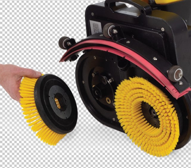 Tornado Mop Microburst, Walk Behind Floor Scrubber, 17.5", 1.3 Gallon, Lithium, Disk, 2 Year Warranty