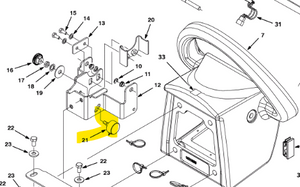 Tennant 1021853, Potentiometer Kit (Handle Assembly)