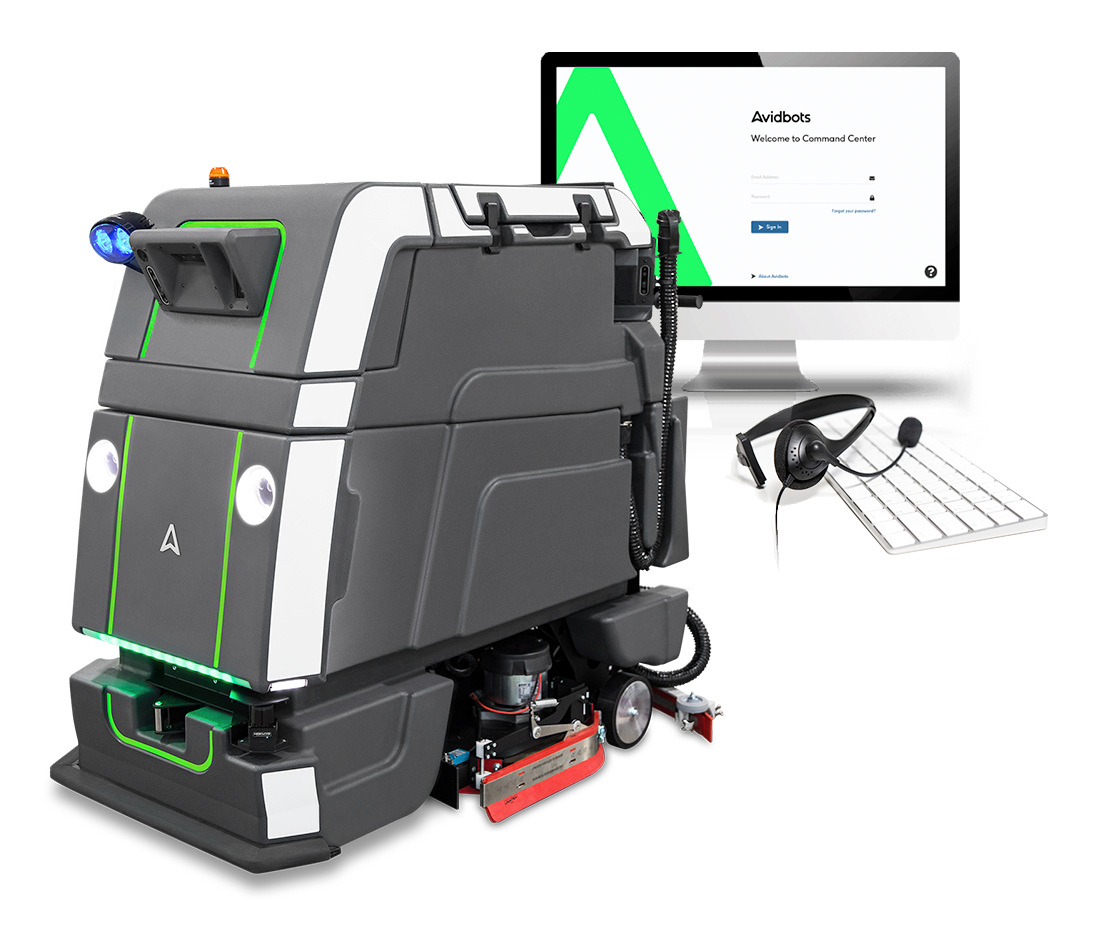 Avidbots, NEO, Robotic Floor Scrubber, 24" or 32", Disk or Cylindrical, 35 Gallon, AGM Battery, Includes, Installation and Deployment Included
