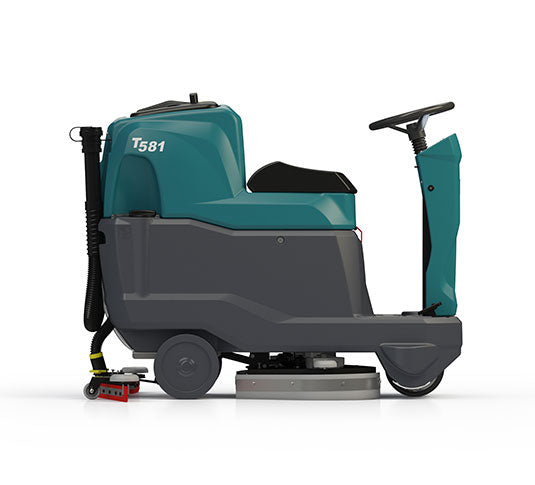 Tennant T581, Rider Floor Scrubber, 20", 20 Gallon, Battery, Self Propel, Disk, 3 Year Warranty