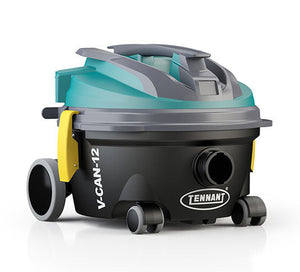 Tennant V-CAN-10 / V-CAN-12 / V-CAN-16, Canister Vacuum, 2.6, 3.2, 4.2 Gallon, Electric, With Tools, With or Without HEPA, 1 Year Warranty