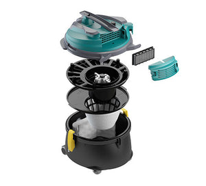 Tennant V-CAN-10 / V-CAN-12 / V-CAN-16, Canister Vacuum, 2.6, 3.2, 4.2 Gallon, Electric, With Tools, With or Without HEPA, 1 Year Warranty