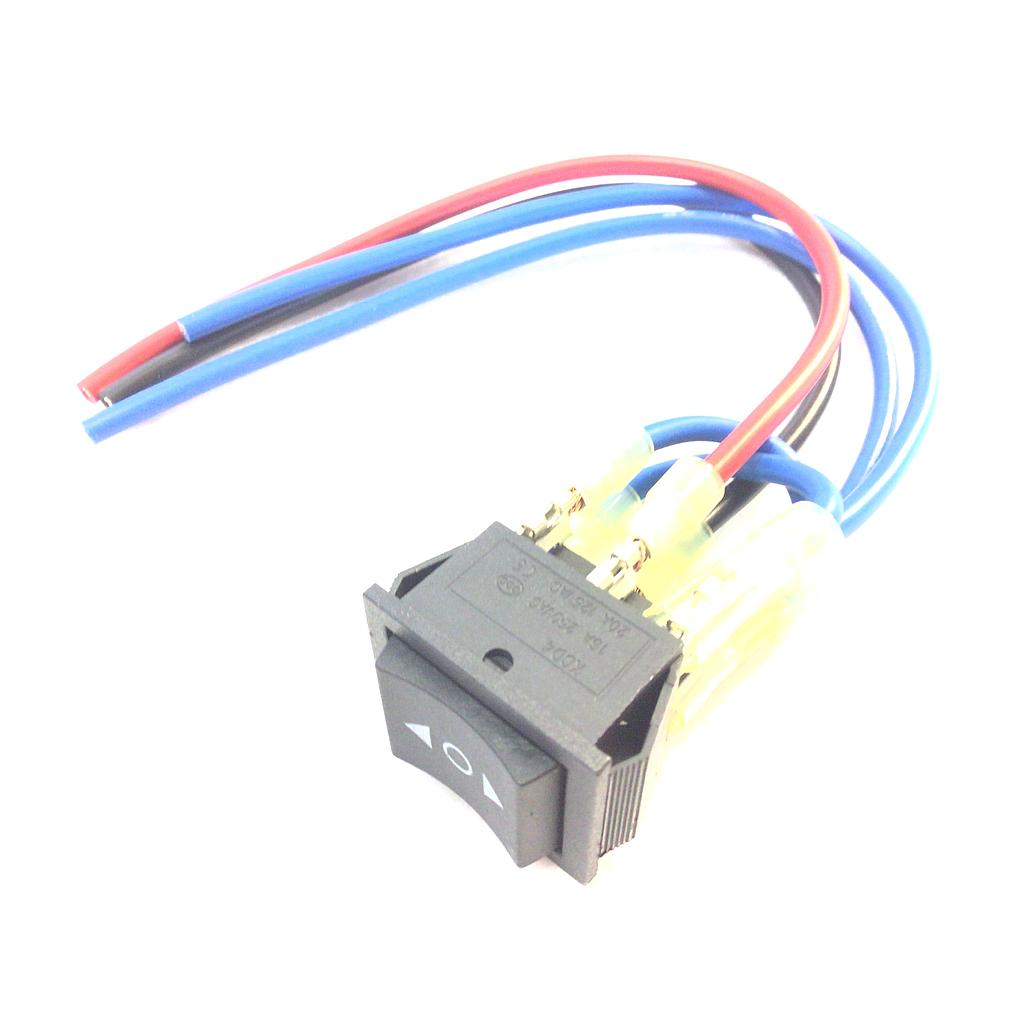 Onyx W11206 Rocker Switch, Momentary On-off-on, Reversible Polarity, Kcd4 OEM Part