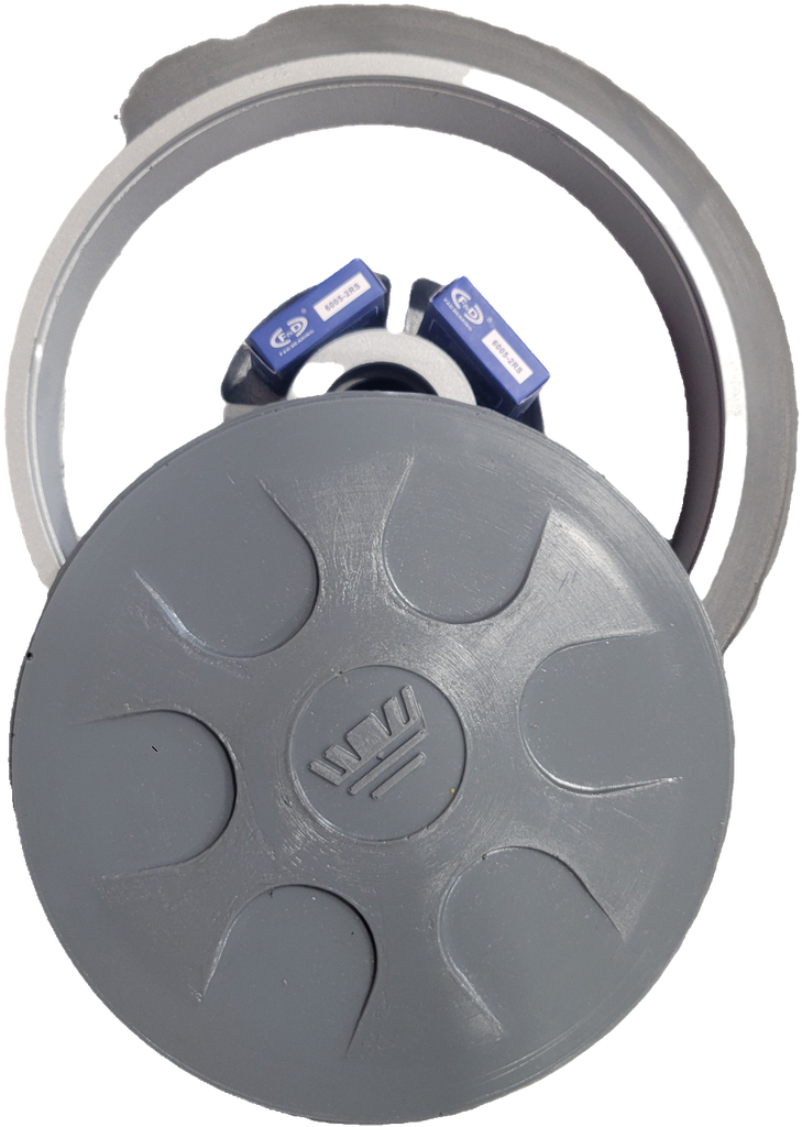 Onyx W12459 Rear Wheel, Includes 2 Bearing and Rubber Cover OEM Part