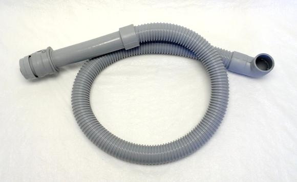 Recovery tank drain hose for Advance Adfinity. L.1480Mm 90 Black P. Fits Nilfisk Advance 9100001892