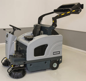 Advance SW4000, Rider Floor Sweeper, 49", 20 Gallon, Battery, 3 Year Warranty