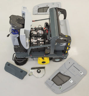 Advance SW4000, Rider Floor Sweeper, 49", 20 Gallon, Battery, 3 Year Warranty