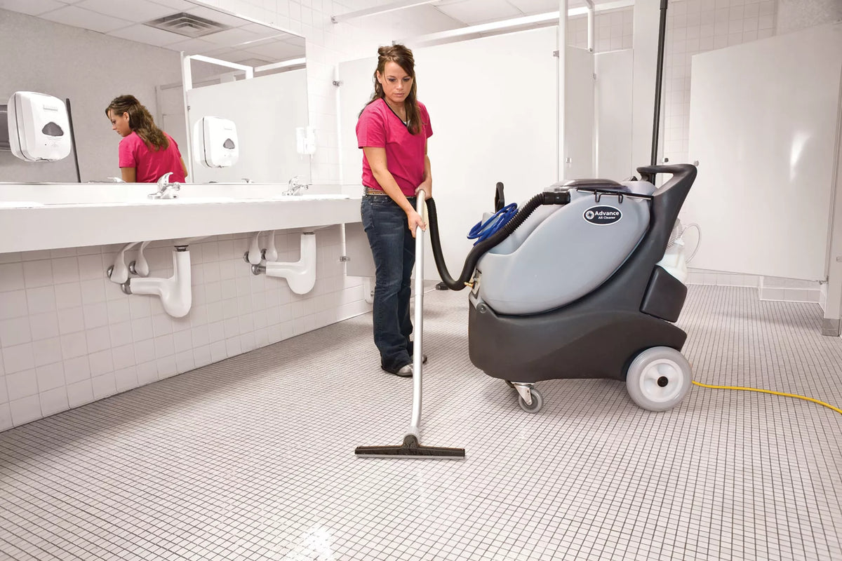 Advance All Surface XP, Restroom Cleaner, 20 Gallon, 500 PSI, Cold Water, Single 3 Stage Vacuum Motor, 3 Year Warranty, 56381594
