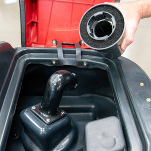 Rider Floor Scrubber, 20", 22 Gallon, Battery, Disk, 3/3/1/1 Warranty