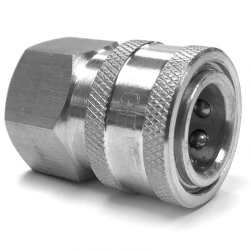 Legacy, Coupler, 3/8",Socket, Female, Stainless Steel