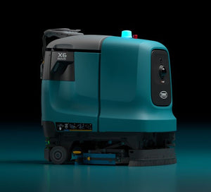 X6ROVR-660-D, Tennant X6 Rovr, Robotic Walk Behind Floor Scrubber, 26", 25 Gallon, Disk, Lithium, 5 Year Software, 3 Year Warranty