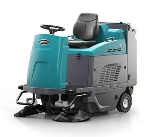 Tennant S880, Floor Sweeper, 48", 18 Gallon Hopper, Ride On, Battery, Dual Side Brushes, 2 Year Warranty