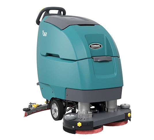 Tennant T360, Walk Behind Floor Scrubber, 28", 18.5 Gallon, Pad-Assist, Battery, 3 Year Warranty
