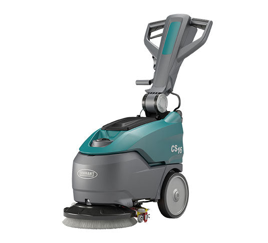 Tennant CS16, Walk Behind Floor Scrubber, 14", 3.9 Gallon, Disk, Battery, Pad Assist, 1 Year Warranty, LPTB03328