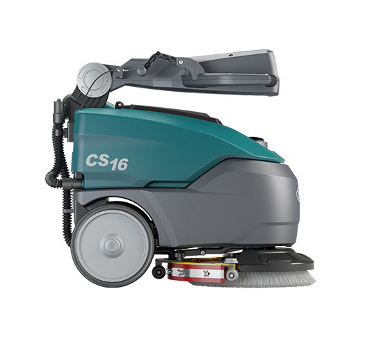 Tennant CS16, Walk Behind Floor Scrubber, 14", 3.9 Gallon, Disk, Battery, Pad Assist, 1 Year Warranty, LPTB03328