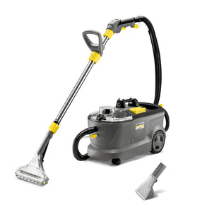 Karcher Puzzi 10/1, Carpet Spotter, 2.5 Gallon, 14.5 PSI, Cold Water, 8' Hoses Floor Wand, 1 Year Warranty, 1.100-133.0