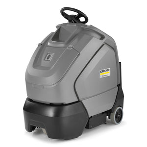 Karcher CV 60/1 Deluxe RS Bp, Wide Area Vacuum, 24", Ride On, Battery, No Tools, HEPA, Dual Counter Rotating Brushes, 3 Year Warranty, 1.012-101.0